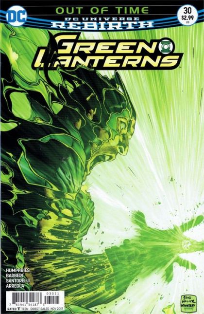 Green Lanterns Out of Time, Part Four |  Issue#30A | Year:2017 | Series: Green Lantern | Pub: DC Comics | Brad Walker Regular
