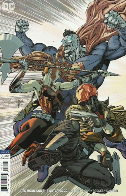 Red Hood and the Outlaws, Vol. 2 Past Is Passed |  Issue#22B | Year:2018 | Series:  | Pub: DC Comics | Variant Guillem March Cover