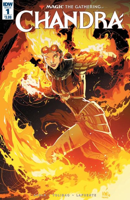 Magic The Gathering: Chandra  |  Issue#1A | Year:2018 | Series: Magic the Gathering | Pub: IDW Publishing | Ken Lashley Regular