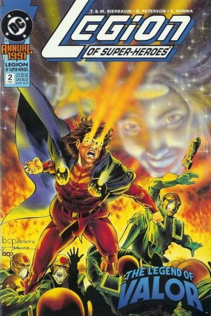 Legion of Super-Heroes, Vol. 4 Annual The Legend of Valor |  Issue#2 | Year:1991 | Series: Legion of Super-Heroes | Pub: DC Comics |