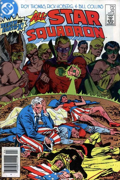 All-Star Squadron Crisis On Earth-X!, The Prequel |  Issue#32B | Year:1984 | Series:  | Pub: DC Comics | Newsstand Edition