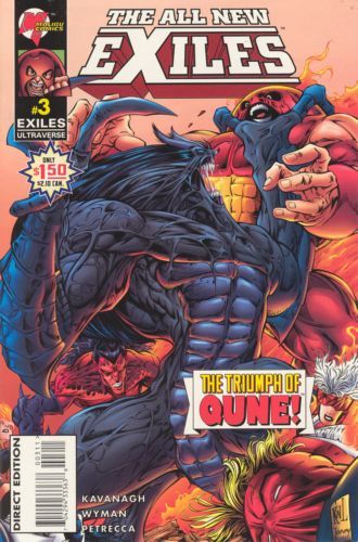 The All New Exiles Double Edged Sword / The Coming Of Hellblade |  Issue#3 | Year:1995 | Series: Exiles | Pub: Malibu Comics |