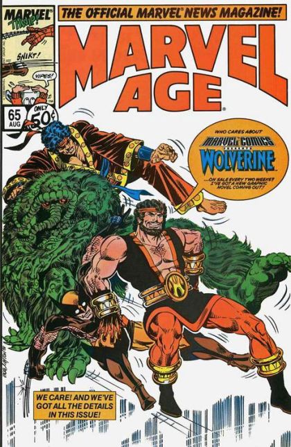 Marvel Age  |  Issue#65 | Year:1988 | Series:  | Pub: Marvel Comics |