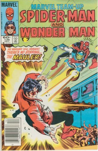 Marvel Team-Up, Vol. 1 Spider-Man and Wonder Man: Webs |  Issue#136B | Year:1983 | Series: Marvel Team-Up | Pub: Marvel Comics |