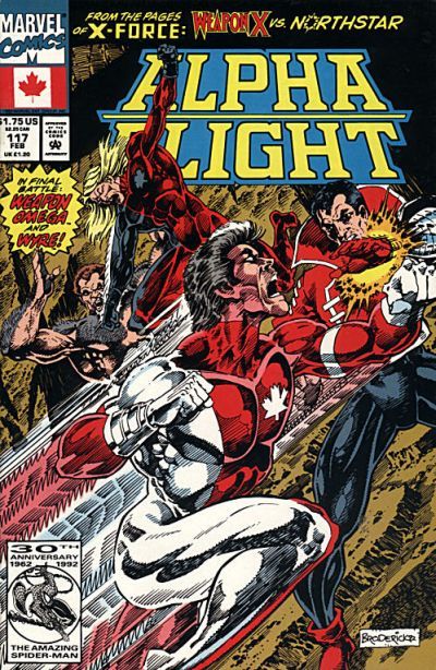Alpha Flight, Vol. 1 Extreme Prejudice, Part 3 |  Issue#117A | Year:1993 | Series: Alpha Flight | Pub: Marvel Comics |