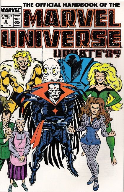 The Official Handbook of the Marvel Universe: Update '89 Marauders to Power Princess |  Issue#5 | Year:1989 | Series: Official Handbook of the Marvel Universe | Pub: Marvel Comics |