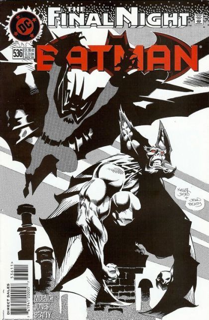Batman, Vol. 1 Final Night - Darkest Night Of The Man-Bat, Part 1: Predation |  Issue#536A | Year:1996 | Series: Batman | Pub: DC Comics | Direct Edition