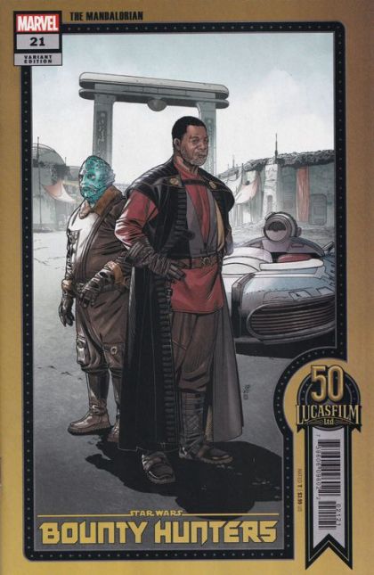 Star Wars: Bounty Hunters (Marvel Comics) Crimson Reign - The Corellia Gambit |  Issue#21B | Year:2022 | Series: Star Wars | Pub: Marvel Comics | Chris Sprouse Lucasfilm 50th Anniversary Variant