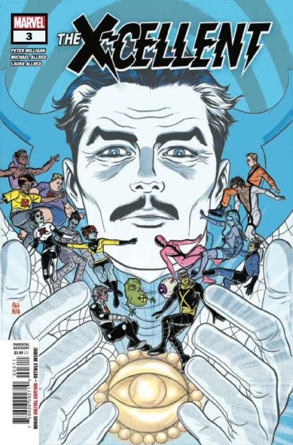 The X-Cellent, Vol. 1 New Blood, New World, Part 3 |  Issue#3A | Year:2022 | Series:  | Pub: Marvel Comics | Regular Michael Allred Cover