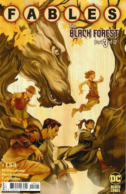 Fables The Black Forest, Big Adventure |  Issue#153A | Year:2022 | Series: Fables | Pub: DC Comics | Qistina Khalidah Cover