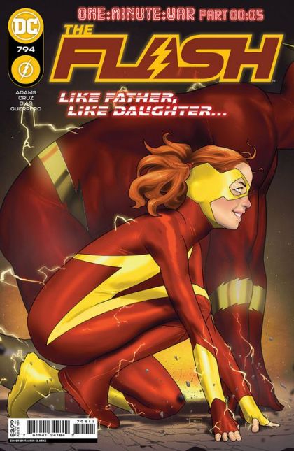 Flash, Vol. 5 The One Minute War, Thunder in Her Heart |  Issue#794A | Year:2023 | Series: Flash | Pub: DC Comics | Regular Taurin Clarke Cover