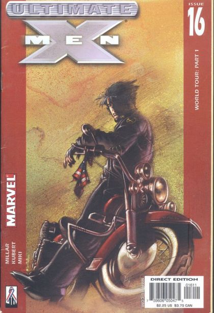 Ultimate X-Men, Vol. 1 World Tour, Part 1 |  Issue#16A | Year:2002 | Series: X-Men | Pub: Marvel Comics | Direct Edition