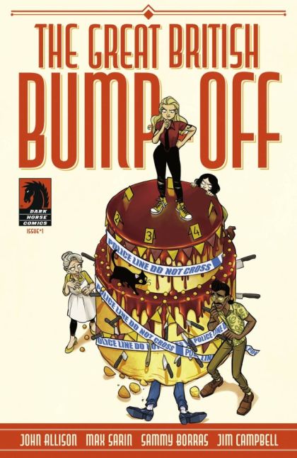 The Great British Bump Off Blood Red Velvet Cake |  Issue#1A | Year:2023 | Series:  | Pub: Dark Horse Comics | Max Sarin Regular