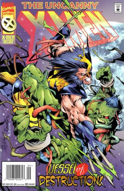 Uncanny X-Men, Vol. 1 Deadly Messengers |  Issue#324B | Year:1995 | Series: X-Men | Pub: Marvel Comics | Newsstand Edition