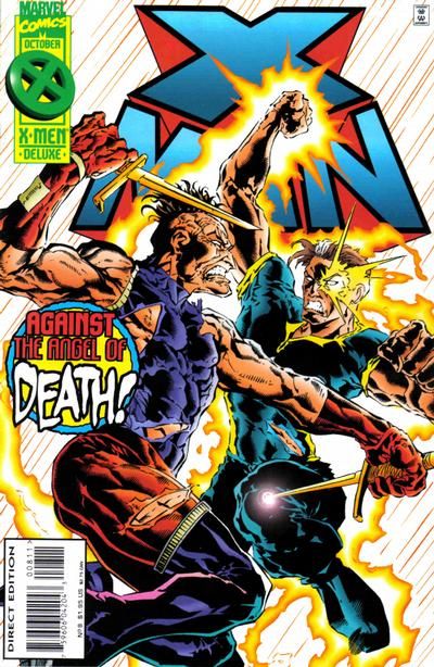 X-Man Hitting Bottom |  Issue#8A | Year:1995 | Series: X-Men | Pub: Marvel Comics | Direct Edition