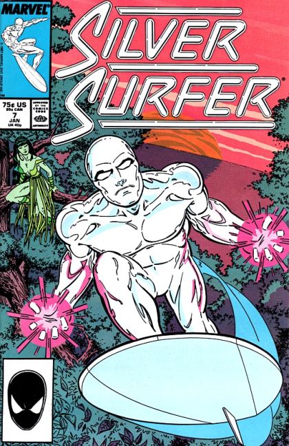Silver Surfer, Vol. 3 Triangle! |  Issue#7A | Year:1987 | Series: Silver Surfer | Pub: Marvel Comics |