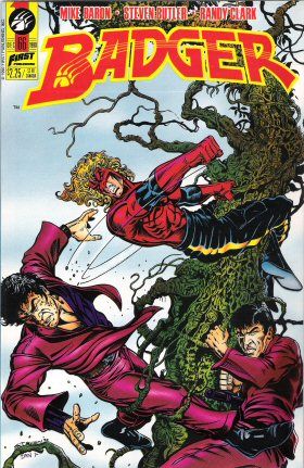 Badger, Vol. 1 The Wotan Seed |  Issue#66 | Year:1990 | Series:  | Pub: First Comics |