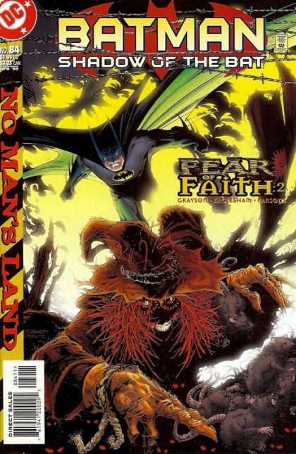 Batman: Shadow of the Bat No Man's Land - Fear Of Faith, Part 2: To Serve And Protect |  Issue#84A | Year:1999 | Series: Batman | Pub: DC Comics | Direct Edition