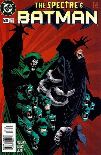Batman, Vol. 1 The Spectre Of Vengeance, Part 1: Gotham Welcome |  Issue#540A | Year:1997 | Series: Batman | Pub: DC Comics | Direct Edition