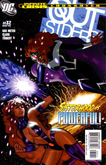 Outsiders, Vol. 3 Infinite Crisis - Detour |  Issue#32 | Year:2006 | Series: Outsiders | Pub: DC Comics |
