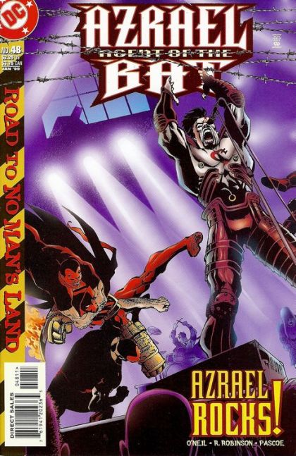 Azrael, Vol. 1 Road To No Man's Land - Scratching The Surface |  Issue#48 | Year:1998 | Series:  | Pub: DC Comics | Roger Robertson Regular Cover