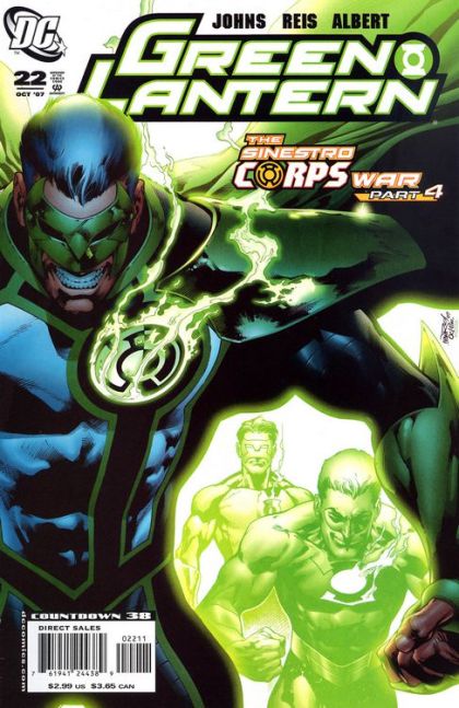 Green Lantern, Vol. 4 The Sinestro Corps War - Part Four: Running Scared |  Issue#22A | Year:2007 | Series: Green Lantern | Pub: DC Comics | Reis Ivan Regular