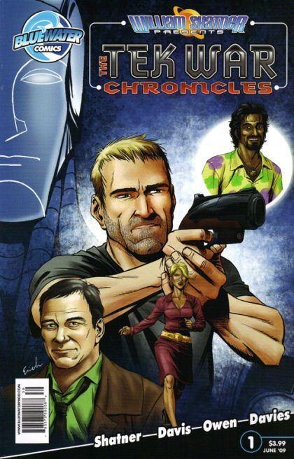 William Shatner Presents Tek War A Plague of Ghosts |  Issue#1A | Year:2009 | Series:  | Pub: Bluewater Comics |