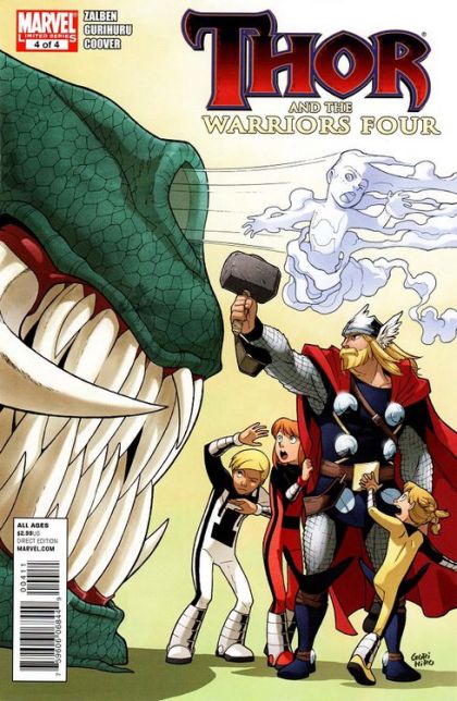Thor and the Warriors Four  |  Issue#4 | Year:2010 | Series:  | Pub: Marvel Comics |