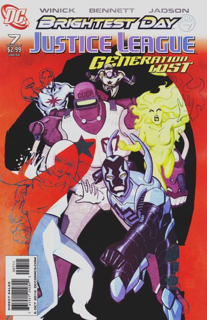 Justice League: Generation Lost Brightest Day - Generation Lost, *of Course* They Got Caught. |  Issue#7A | Year:2010 | Series:  | Pub: DC Comics | Tony Harris & J.D. Mettler Regular Cover
