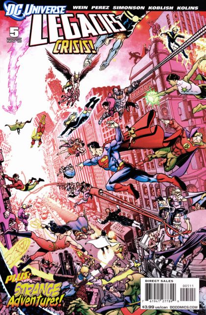 DC Universe: Legacies Crisis! / Snapshot: Resistance! |  Issue#5A | Year:2010 | Series:  | Pub: DC Comics | George Perez & Scott Koblish Regular Cover