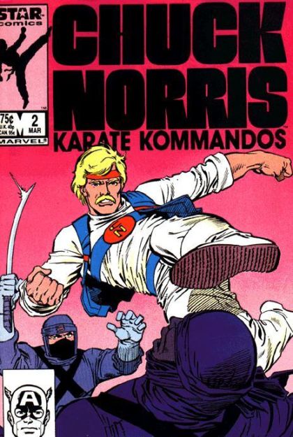 Chuck Norris Margie |  Issue#2A | Year:1987 | Series:  | Pub: Marvel Comics | Direct Edition