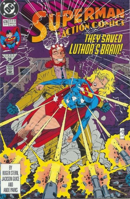 Action Comics, Vol. 1 Talking Heads! |  Issue#678A | Year:1992 | Series:  | Pub: DC Comics | Direct Edition