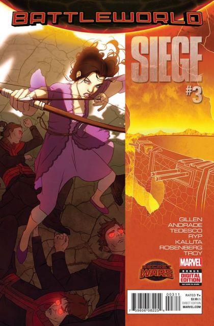 Siege, Vol. 2 Secret Wars: Battleworld - It's Called "Siege" Because It's About A Siege |  Issue#3A | Year:2015 | Series:  | Pub: Marvel Comics | W. Scott Forbes Regular Cover