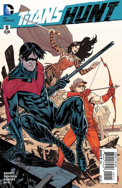 Titans: Hunt Titans Hunt, Chapter Five: Sticks and Stones |  Issue#5A | Year:2016 | Series:  | Pub: DC Comics | Yanick Paquette Regular Cover