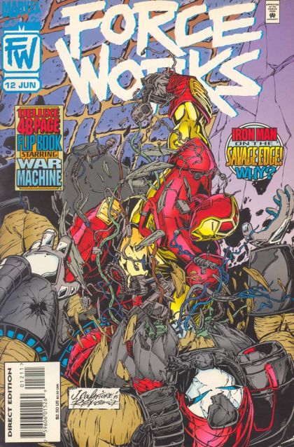 Force Works Green Fire / Vicious Circle: Part 1 |  Issue#12A | Year:1995 | Series: Force Works | Pub: Marvel Comics | Direct Edition