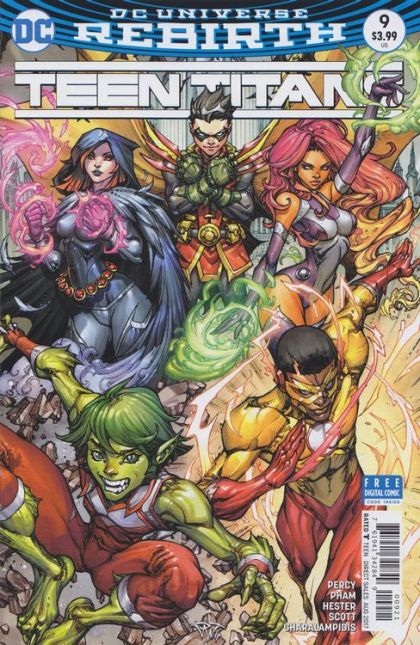 Teen Titans, Vol. 6 Blood of the Manta, Part One |  Issue#9B | Year:2017 | Series:  | Pub: DC Comics | Variant Paolo Pantalena Cover