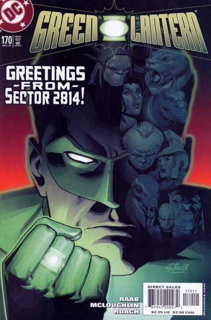 Green Lantern, Vol. 3 Greetings From Sector 2814 |  Issue#170A | Year:2003 | Series: Green Lantern | Pub: DC Comics | Direct Edition