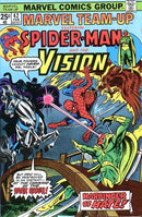 Marvel Team-Up, Vol. 1 Spider-Man and The Vision: Visions of Hate! |  Issue