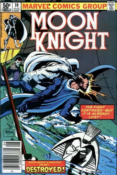Moon Knight, Vol. 1 Too Many Midnights |  Issue#10B | Year:1981 | Series: Moon Knight | Pub: Marvel Comics | Newsstand Edition