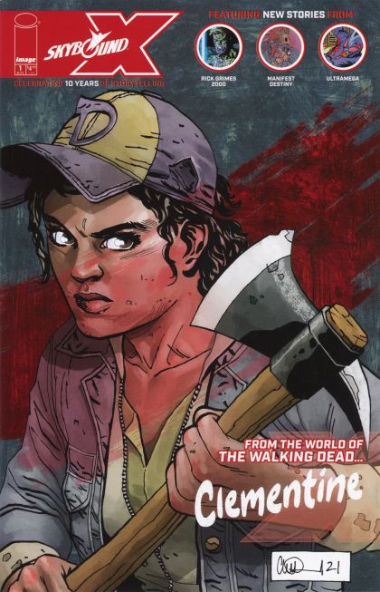 Skybound X Rick Grimes 2000 / Ultramega / Manifest Destiny / Clementine |  Issue#1D | Year:2021 | Series:  | Pub: Image Comics | Charlie Adlard Variant