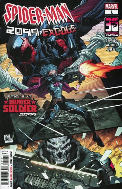 Spider-Man 2099: Exodus Part I <one> |  Issue#1A | Year:2022 | Series:  | Pub: Marvel Comics | Ryan Stegman Regular