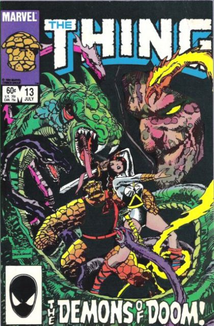 The Thing, Vol. 1 In All the Gathering Gloom |  Issue#13A | Year:1984 | Series: Fantastic Four | Pub: Marvel Comics | Direct Edition