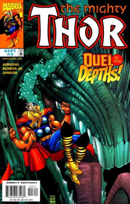 Thor, Vol. 2 God And Man |  Issue#3A | Year:1998 | Series: Thor | Pub: Marvel Comics |