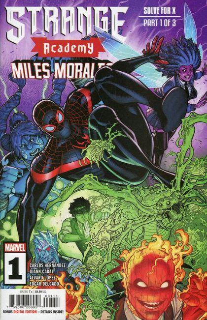 Strange Academy: Miles Morales  |  Issue#1A | Year:2023 | Series:  | Pub: Marvel Comics | Nick Bradshaw Regular