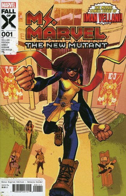 Ms. Marvel: The New Mutant  |  Issue#1A | Year:2023 | Series: Ms. Marvel | Pub: Marvel Comics | Sara Pichelli Regular