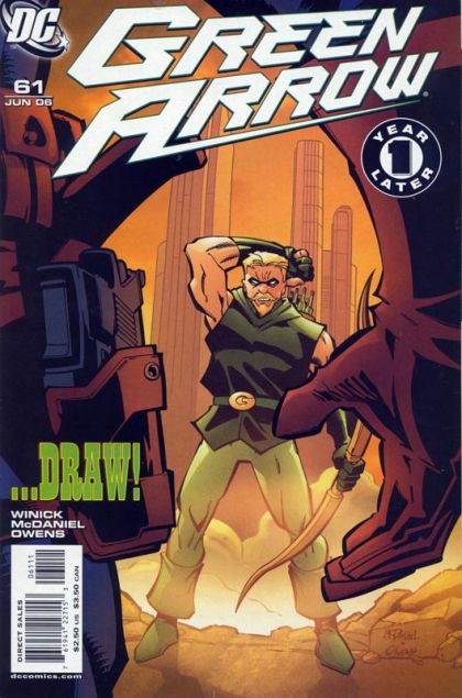 Green Arrow, Vol. 3 Crawling Through The Wreckage, Green Party Agenda |  Issue#61A | Year:2006 | Series: Green Arrow | Pub: DC Comics |