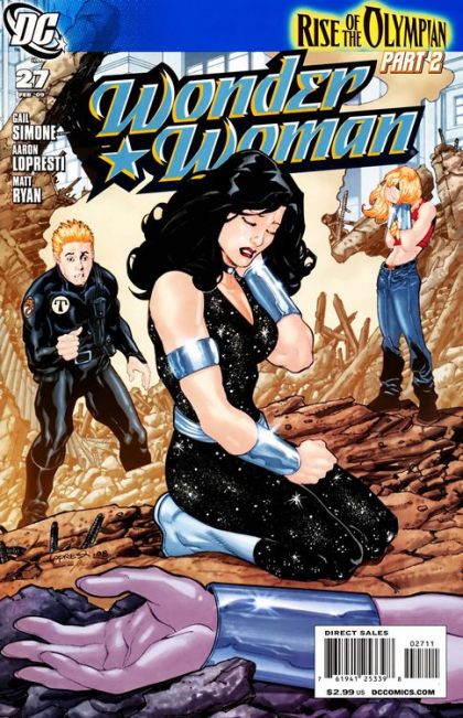 Wonder Woman, Vol. 3 Rise of the Olympian - Rise of the Olympian, Part Two: A Sense of Loss |  Issue#27A | Year:2009 | Series: Wonder Woman | Pub: DC Comics | Aaron Lopresti Regular