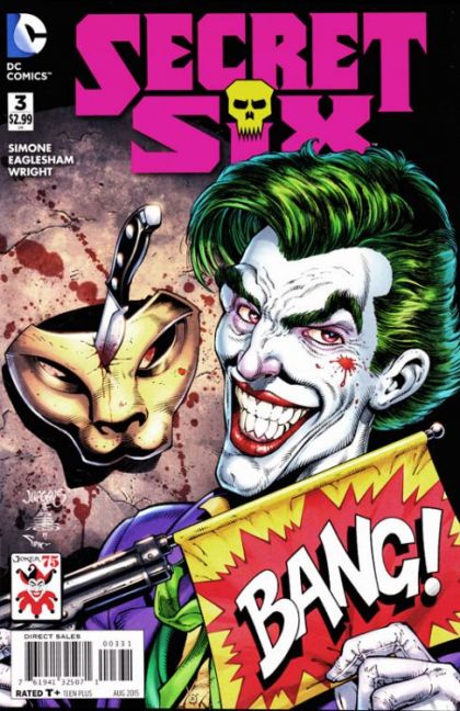 Secret Six, Vol. 4 The Nine Levels of Suburbia |  Issue#3B | Year:2015 | Series: Secret Six | Pub: DC Comics | Joker Anniversary Edition