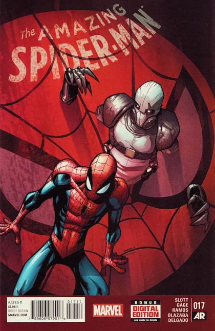 The Amazing Spider-Man, Vol. 3 The Graveyard Shift, Part Two: Trust Issues / Repossession Part 2 of 3: No Take Backsies |  Issue#17A | Year:2015 | Series: Spider-Man | Pub: Marvel Comics | Humberto Ramos Regular Cover