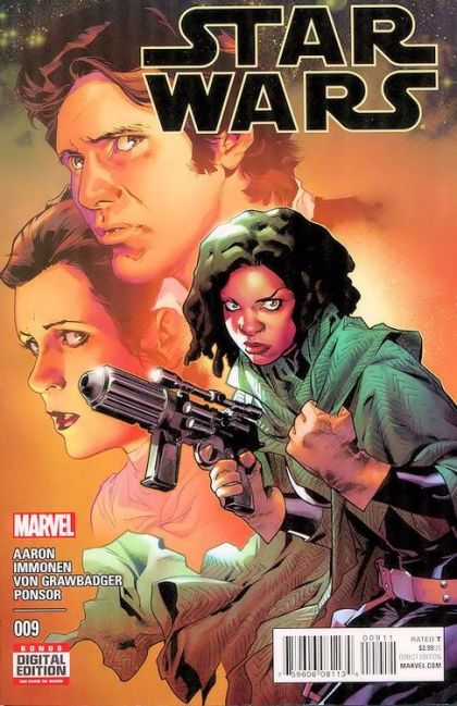 Star Wars, Vol. 2 (Marvel) Showdown on the Smugglers' Moon |  Issue#9A | Year:2015 | Series: Star Wars | Pub: Marvel Comics | Stuart Immonen Regular
